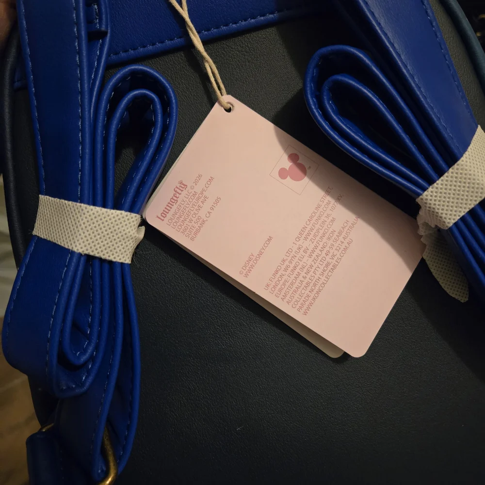 Disney Blue Backpack with Ariel and Prince Design - Picture 2 of 5